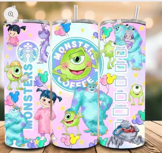 Starbucks monster inc 20oz tumblr