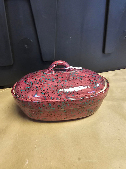 Red Casserole Dish